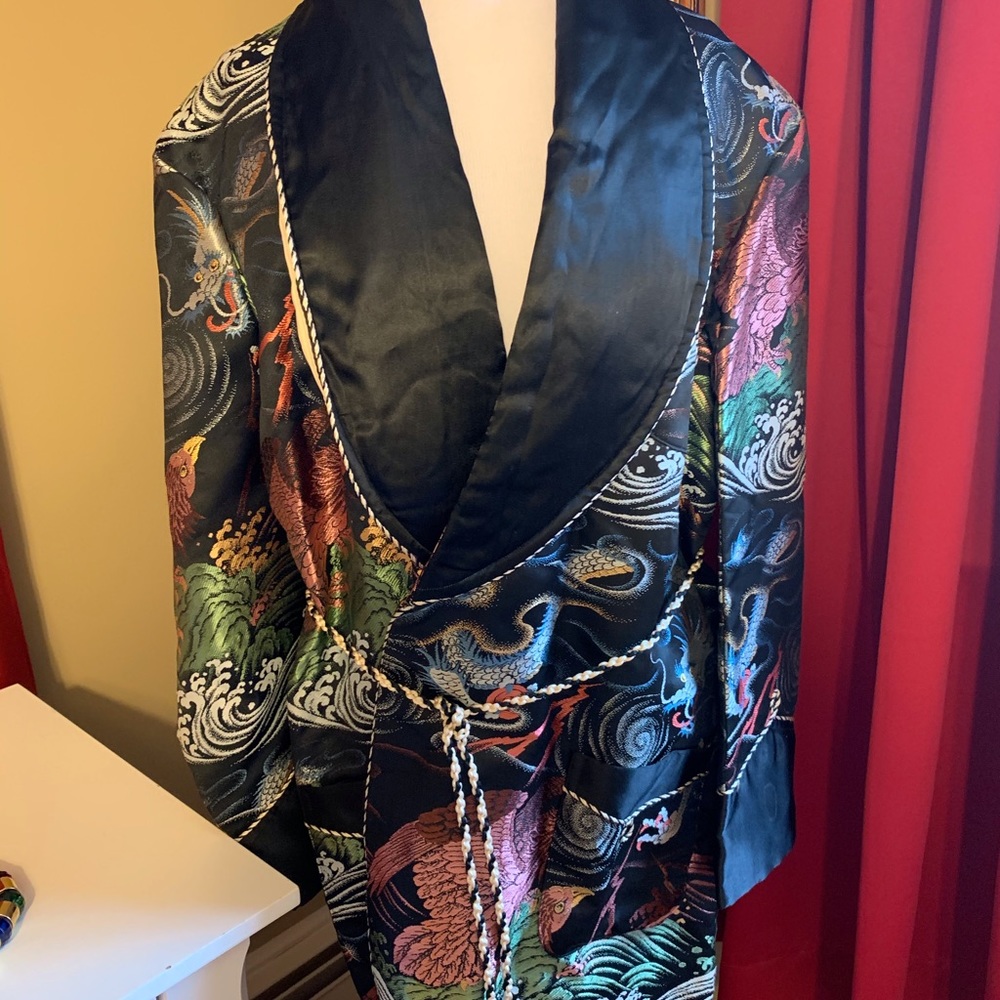 Men’s “Smoking” or lounging jacket. Vintage.